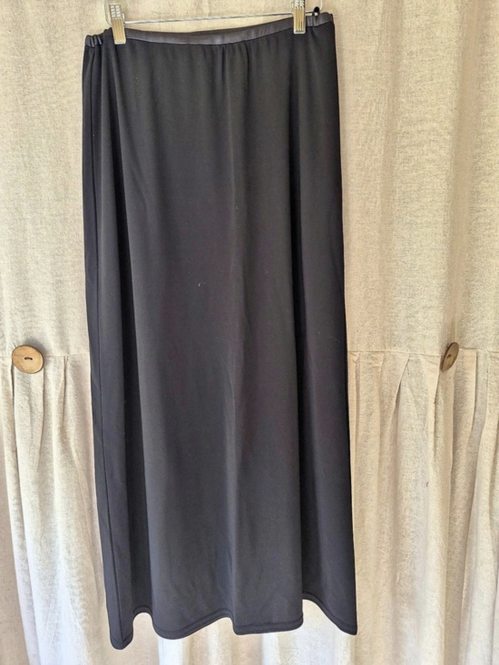 J. Jill Women's Maxi Skirt Black Size Medium